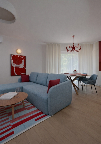 Burgundy Home — интериорен проект от Atelier by Doli