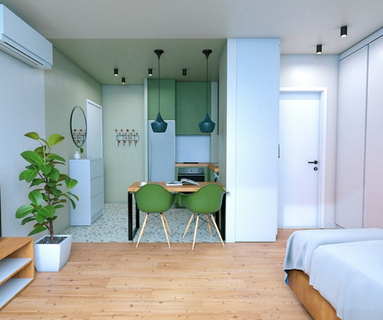 Studio 24.5 — интериорен проект от Atelier by Doli