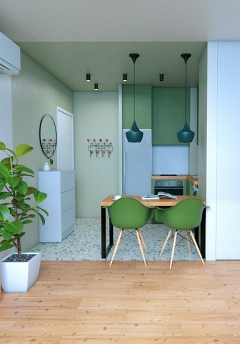 Studio 24.5 — интериорен проект от Atelier by Doli